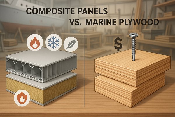 Composite Marine Panels vs Traditional Marine Plywood
