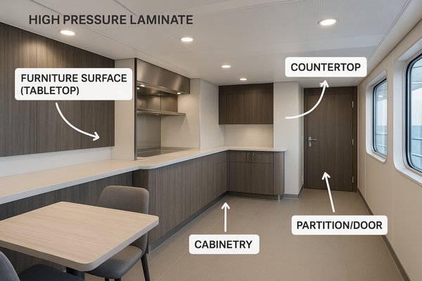 High Pressure Laminate Applications