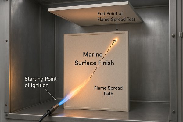 Marine Fire Safety Flame Spread Test