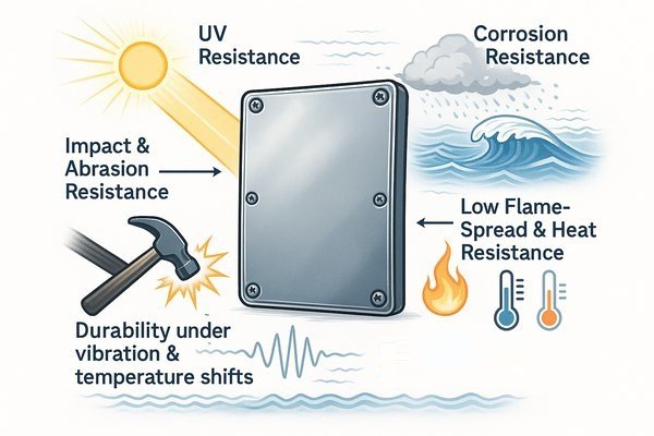 Marine Grade Panel Environmental Durability