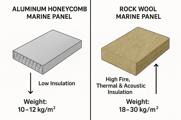 Marine Panel Weight and Insulation