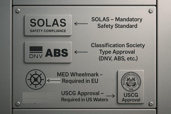 Marine Wall Panel Certifications Infographic