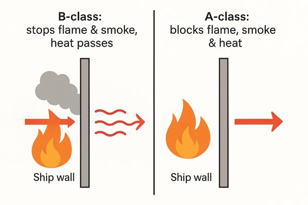 Marine Wall Panel Fire Rating Comparison