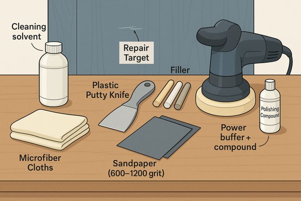 marine wall panel repair essential tools