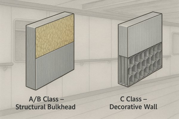 structural vs decorative marine panels