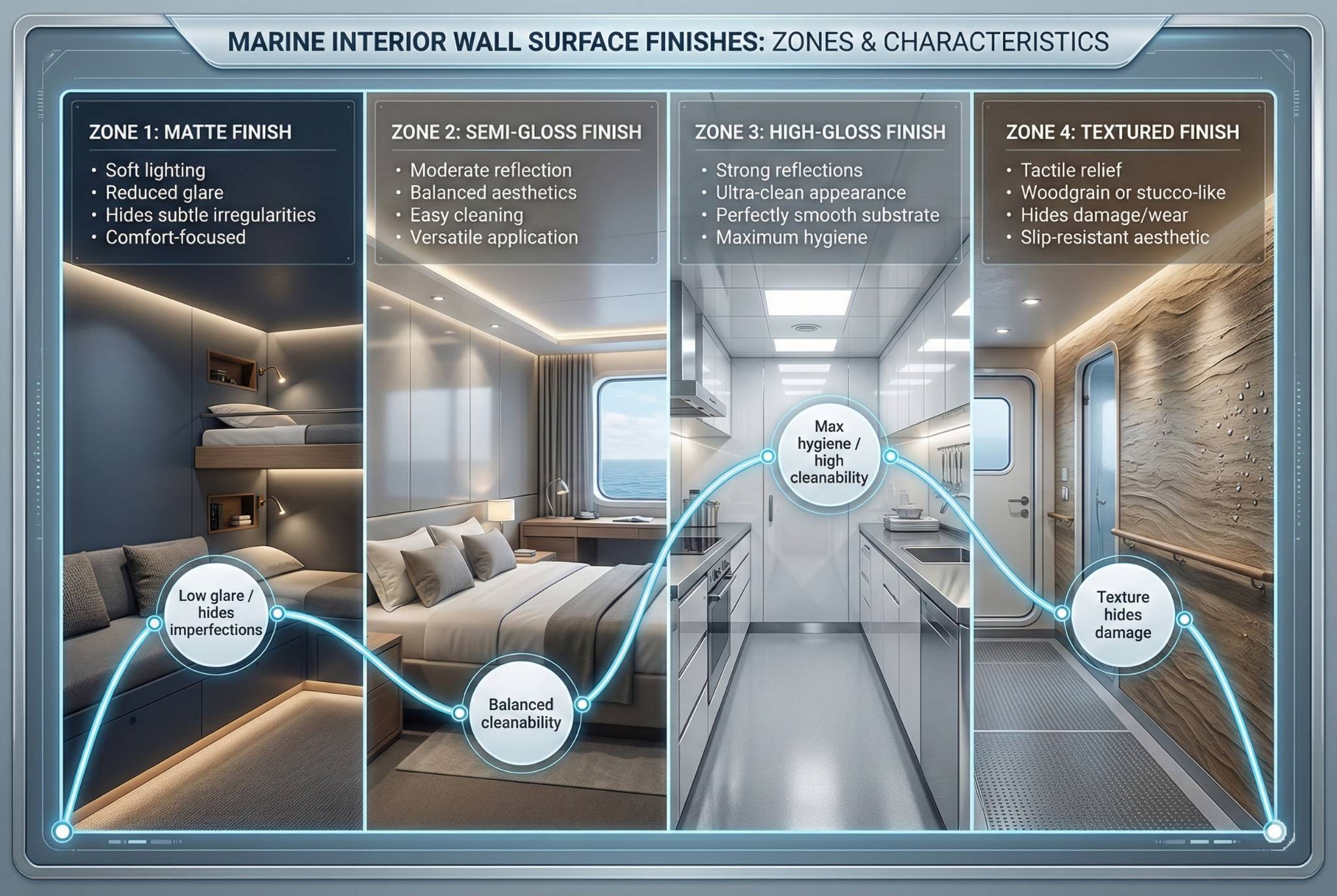Marine Wall Panel Surface Finish Guide