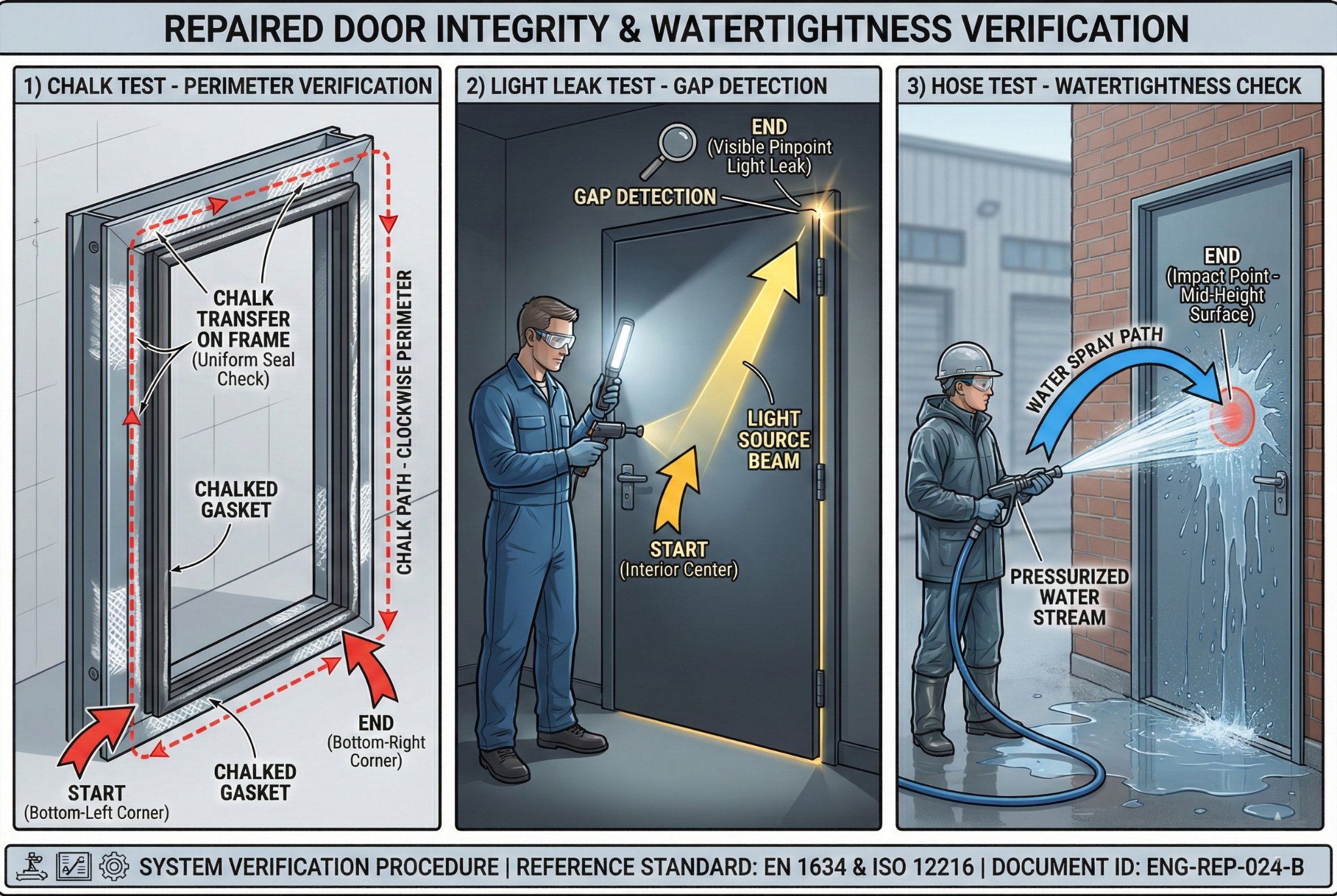 Post-Repair Door Integrity Verification Tests