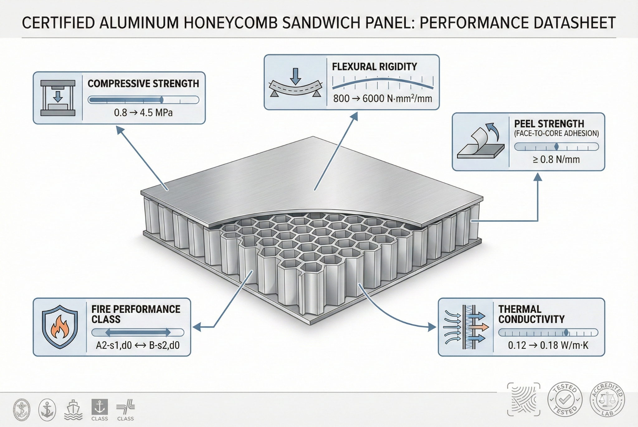 Aluminum Honeycomb 5 Critical Specs