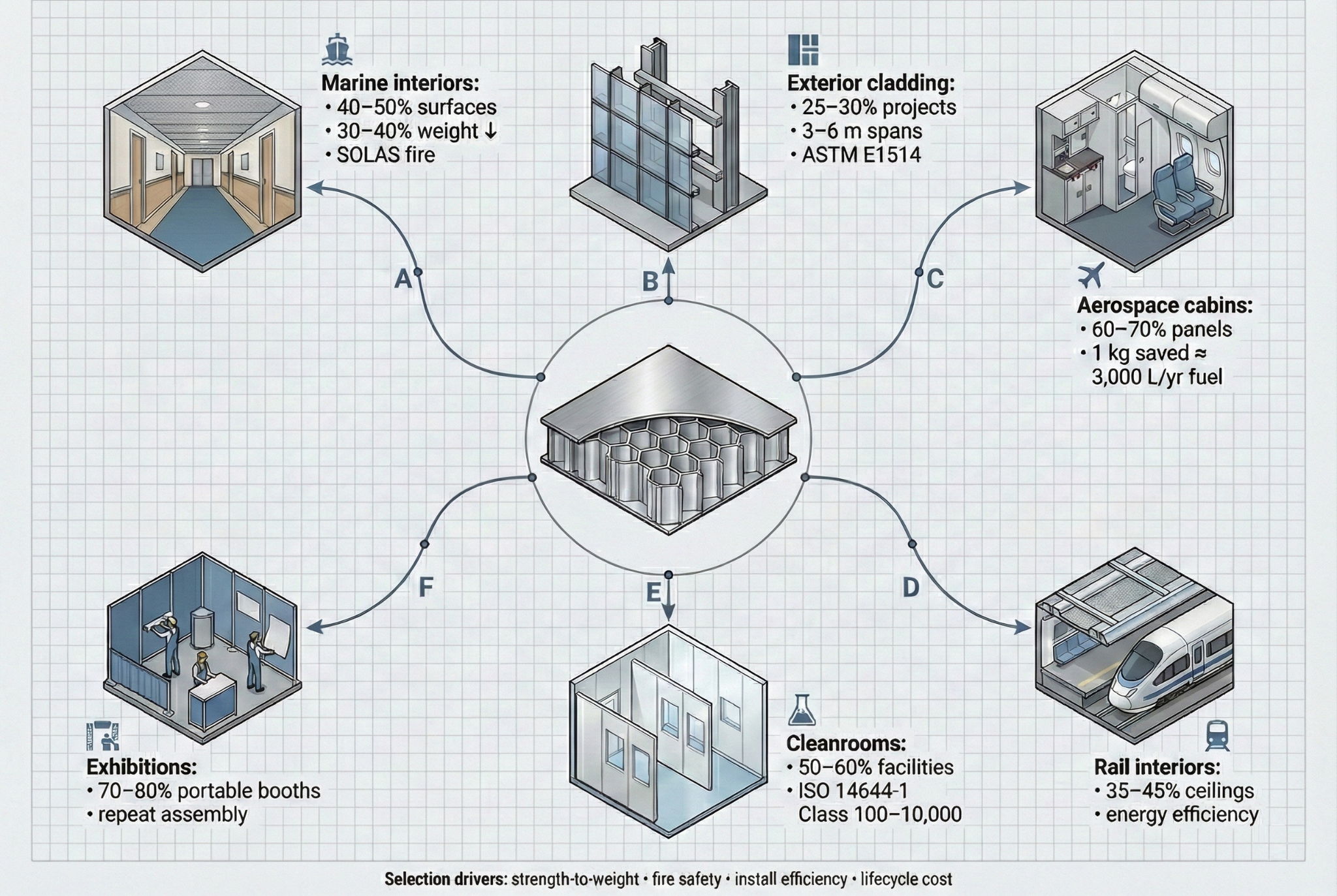 Aluminum Honeycomb Strategic Applications