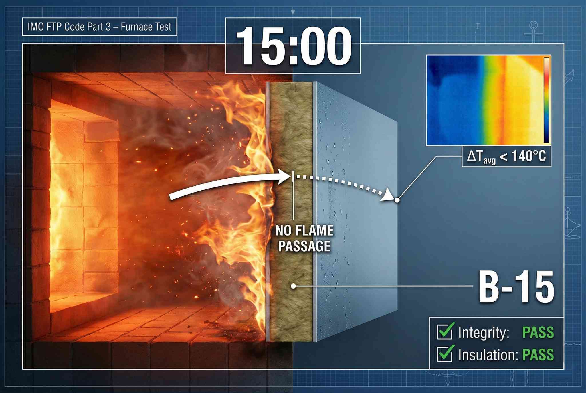 Marine Fire Rating Determination