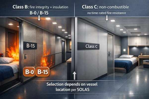 Class B Or Class C Marine Aluminum Honeycomb Panels