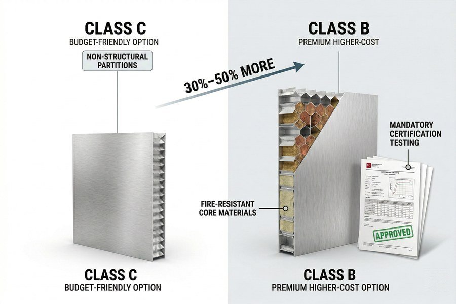 Class B vs Class C Honeycomb Panels Price Gap Analysis