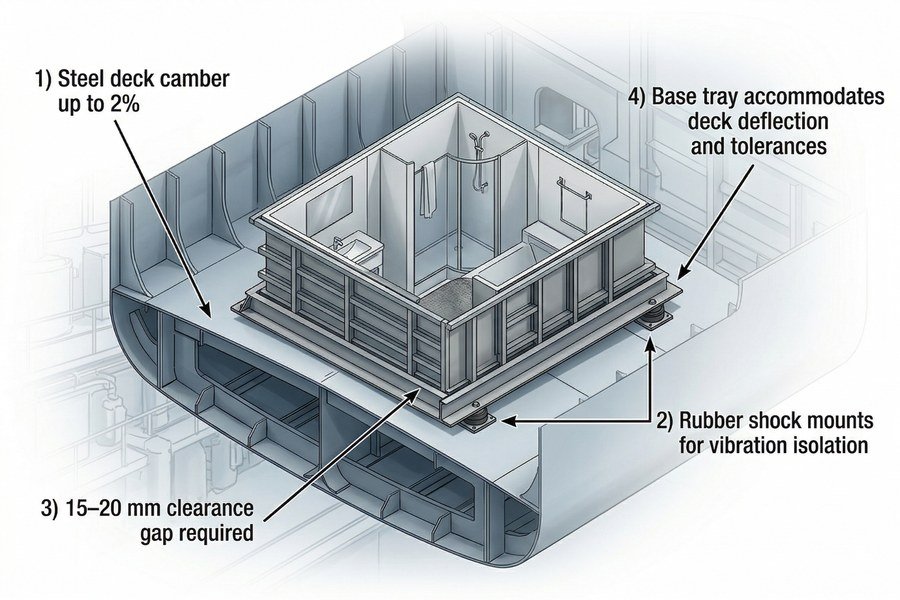 Marine Wet Unit Integration