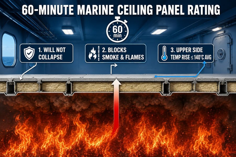 60 Minute Marine Ceiling Panel Guarantee