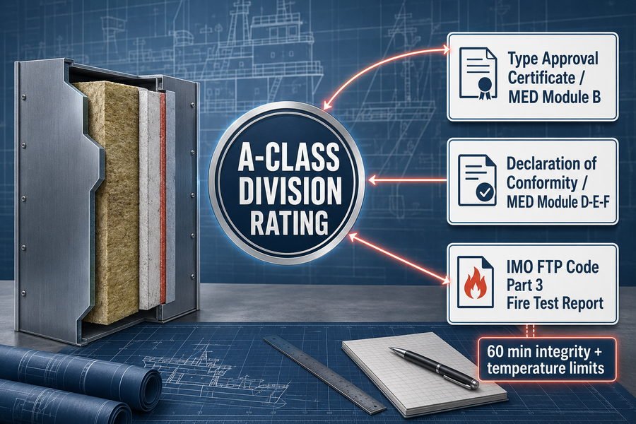 A-Class Division Rating Proof Documents