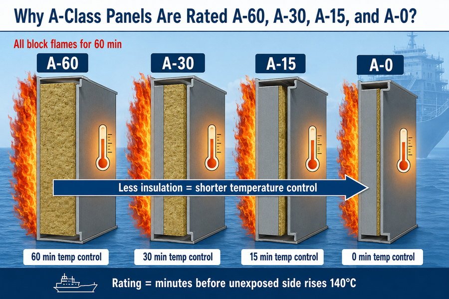 A Class Marine Panel Fire Rating Guide