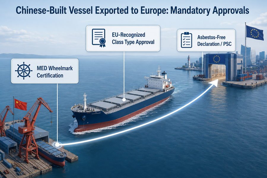 Chinese Built Vessel Europe Class Approval
