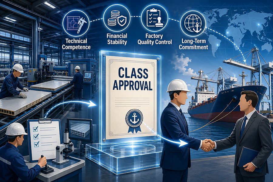 Class Approval Marine Panel Supplier Credibility