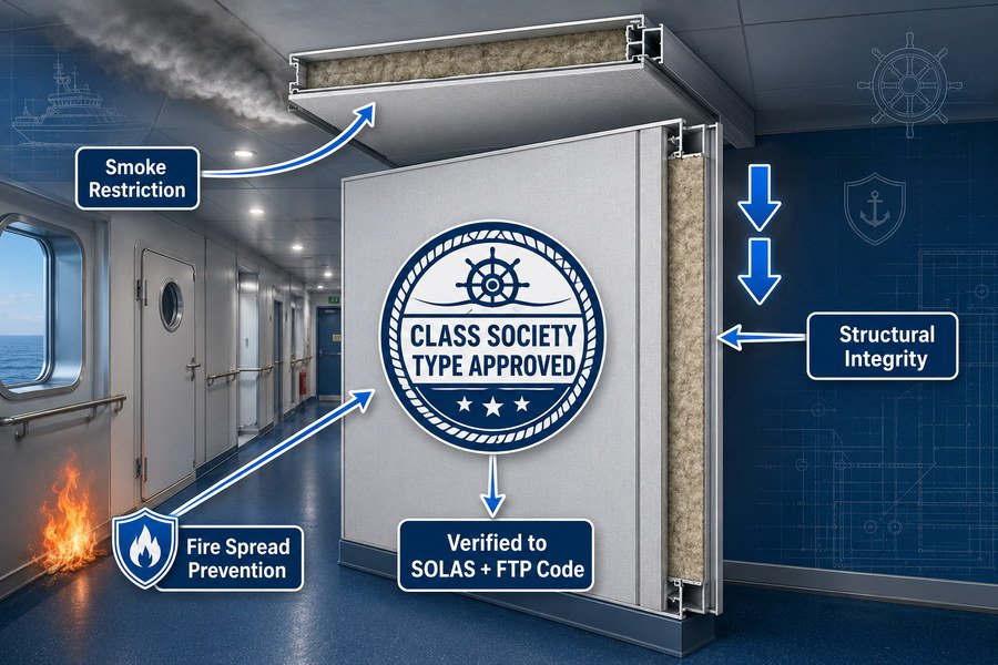 Class Society Type Approved Marine Panels