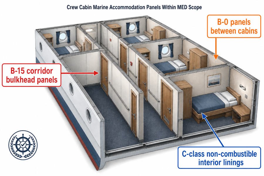 Crew Cabin MED Panel Scope