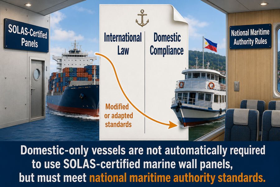 Domestic Vessel SOLAS Panel Requirements