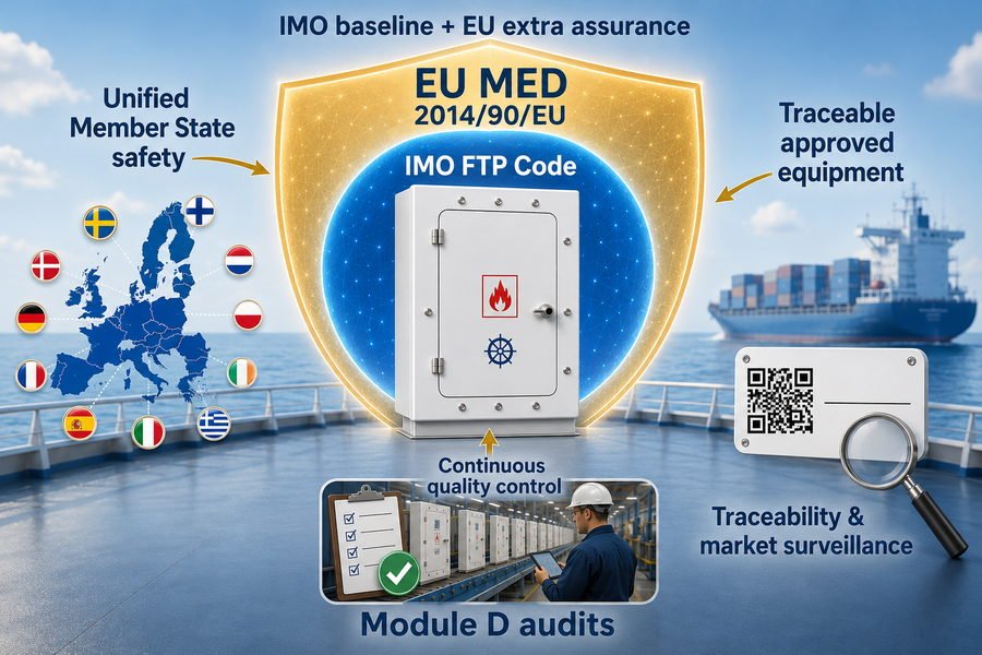 EU MED Marine Panel Compliance Assurance