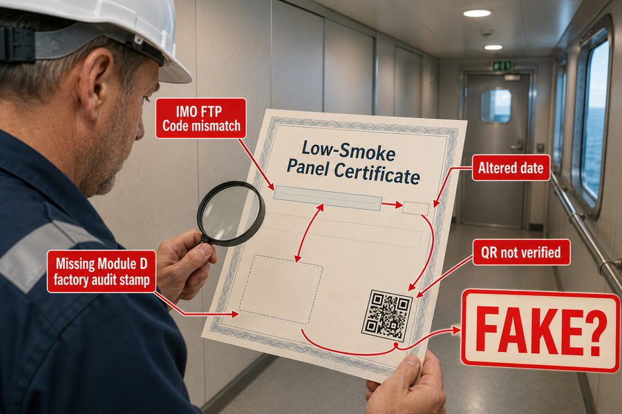 Fake Low Smoke Certificate Detection