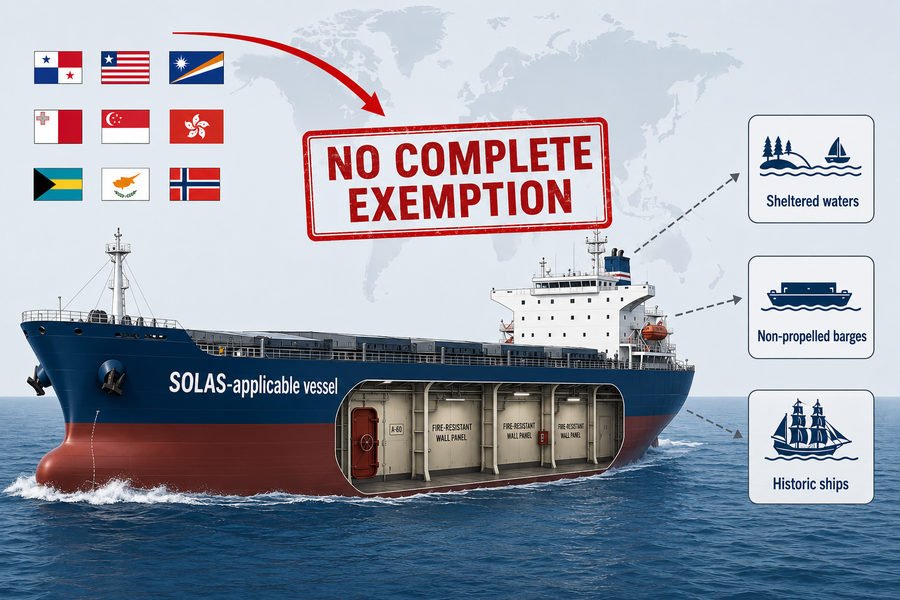 Flag Registry SOLAS Panel Exemption Overview