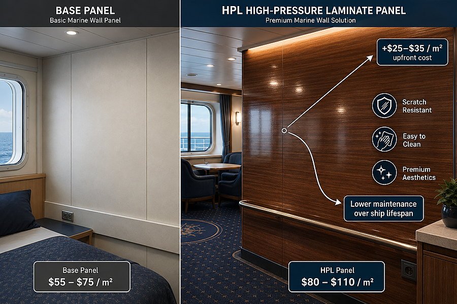 HPL Finish Marine Panel Cost Impact