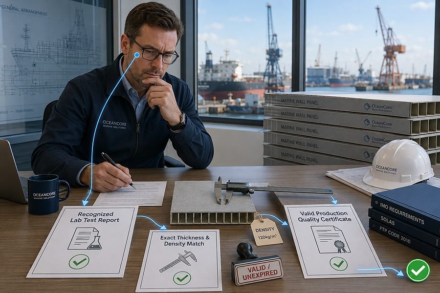 IMO Compliance Claim Verification