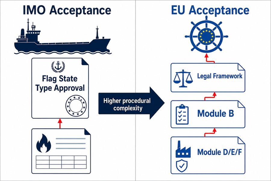 IMO EU Panel Acceptance Pathway Comparison