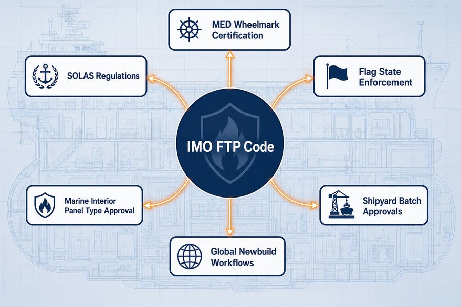 IMO FTP Code Marine Fire Safety Framework