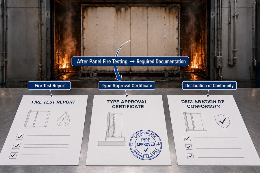 IMO FTP Code Panel Fire Test Documents