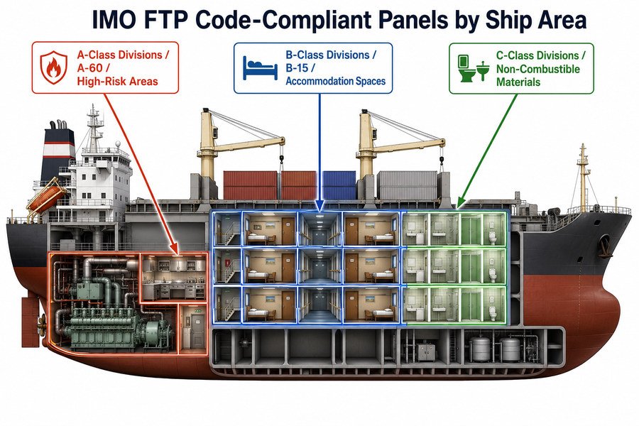 IMO FTP Code Ship Panel Requirements