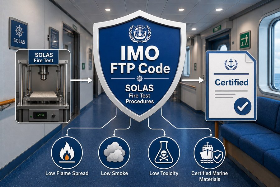 IMO FTP Code for Marine Interior Materials