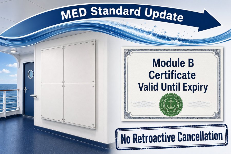 MED Certificate Validity After Standard Update