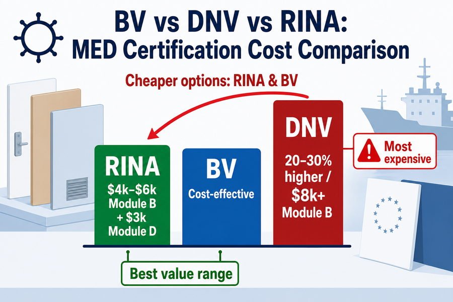 MED Certification Cost Effective Options