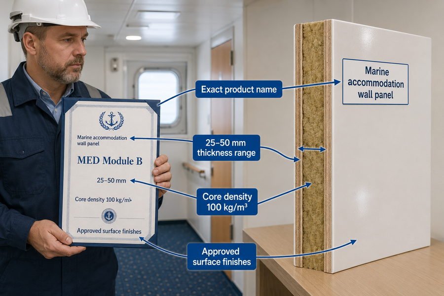 MED Scope Panel Model Verification