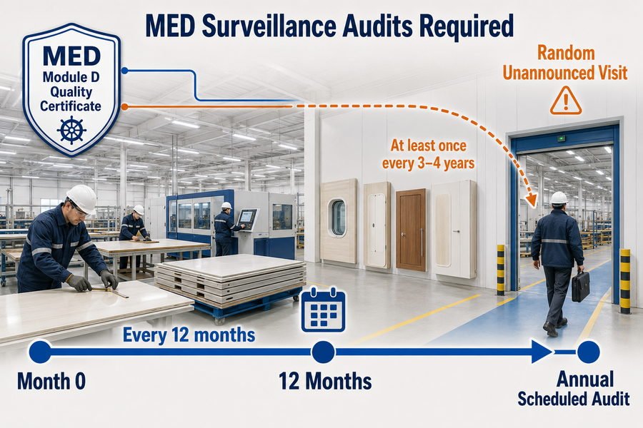 MED Surveillance Audit Frequency