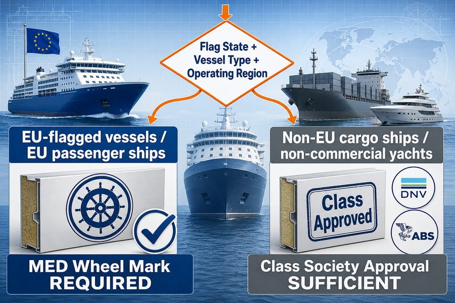 MED Wheel Mark Requirement Decision