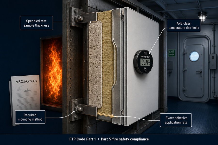 MSC Circulars Marine Panel Fire Safety Rules