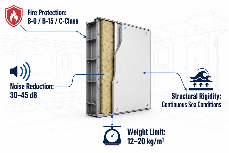 Marine Accommodation Panel Engineering Criteria