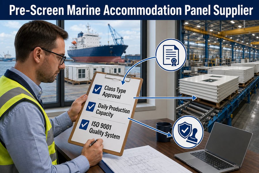 Marine Accommodation Panel Supplier Pre Screening