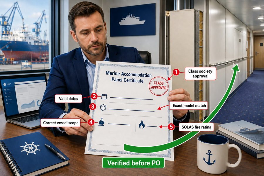 Marine Certificate Check Before PO