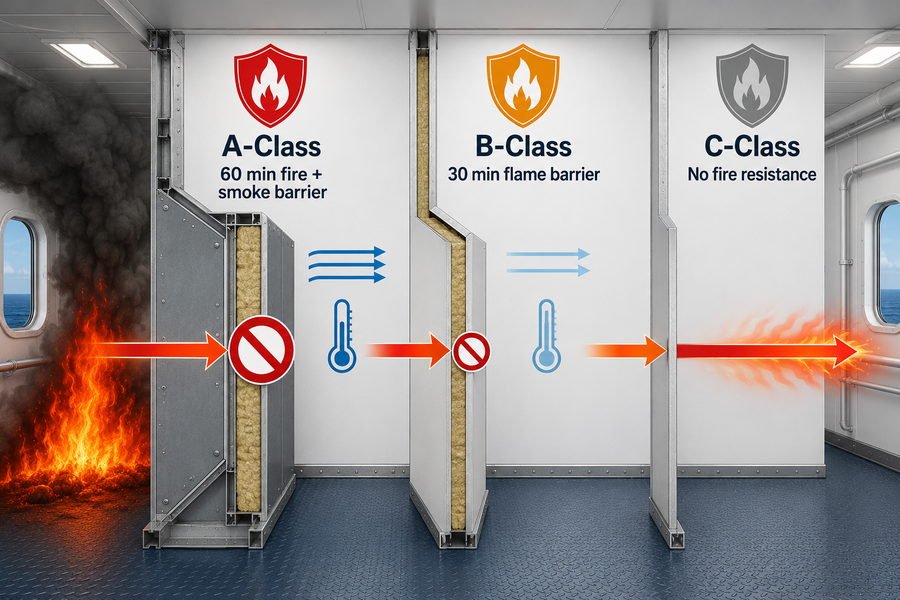 Marine Division Fire Classes