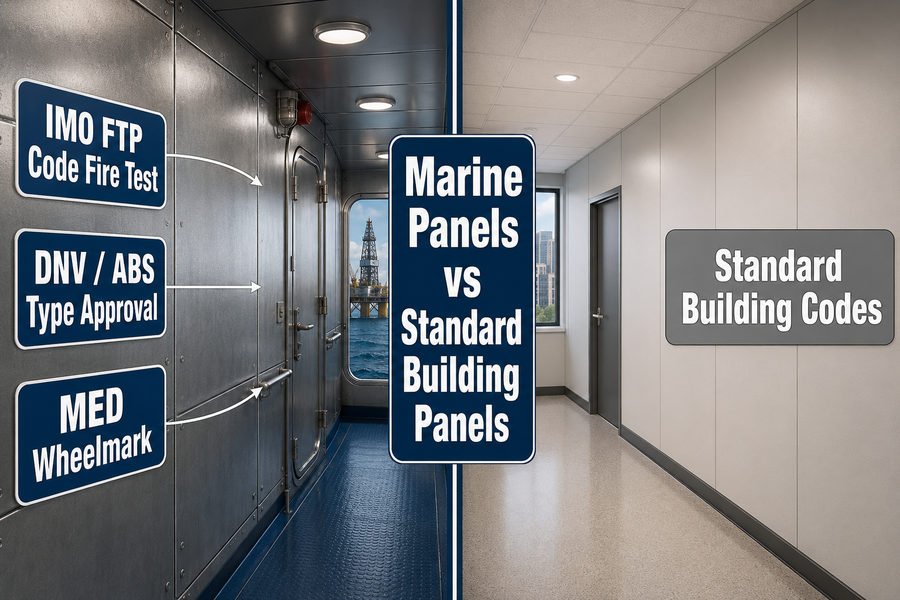 Marine Panel Approval Differences