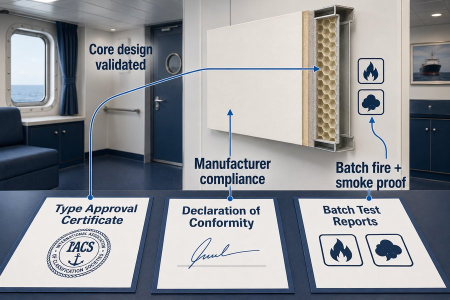 Marine Panel Approval Proof