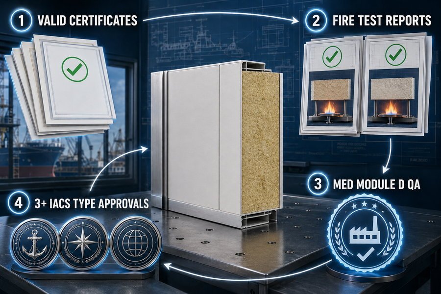 Marine Panel Approval Signals
