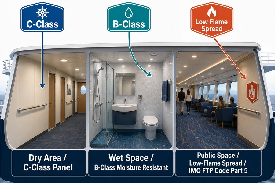 Marine Panel Certificate Matching by Area