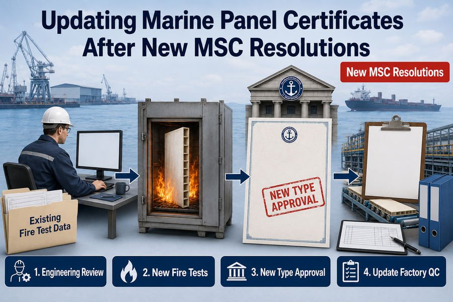 Marine Panel Certificate Update Process